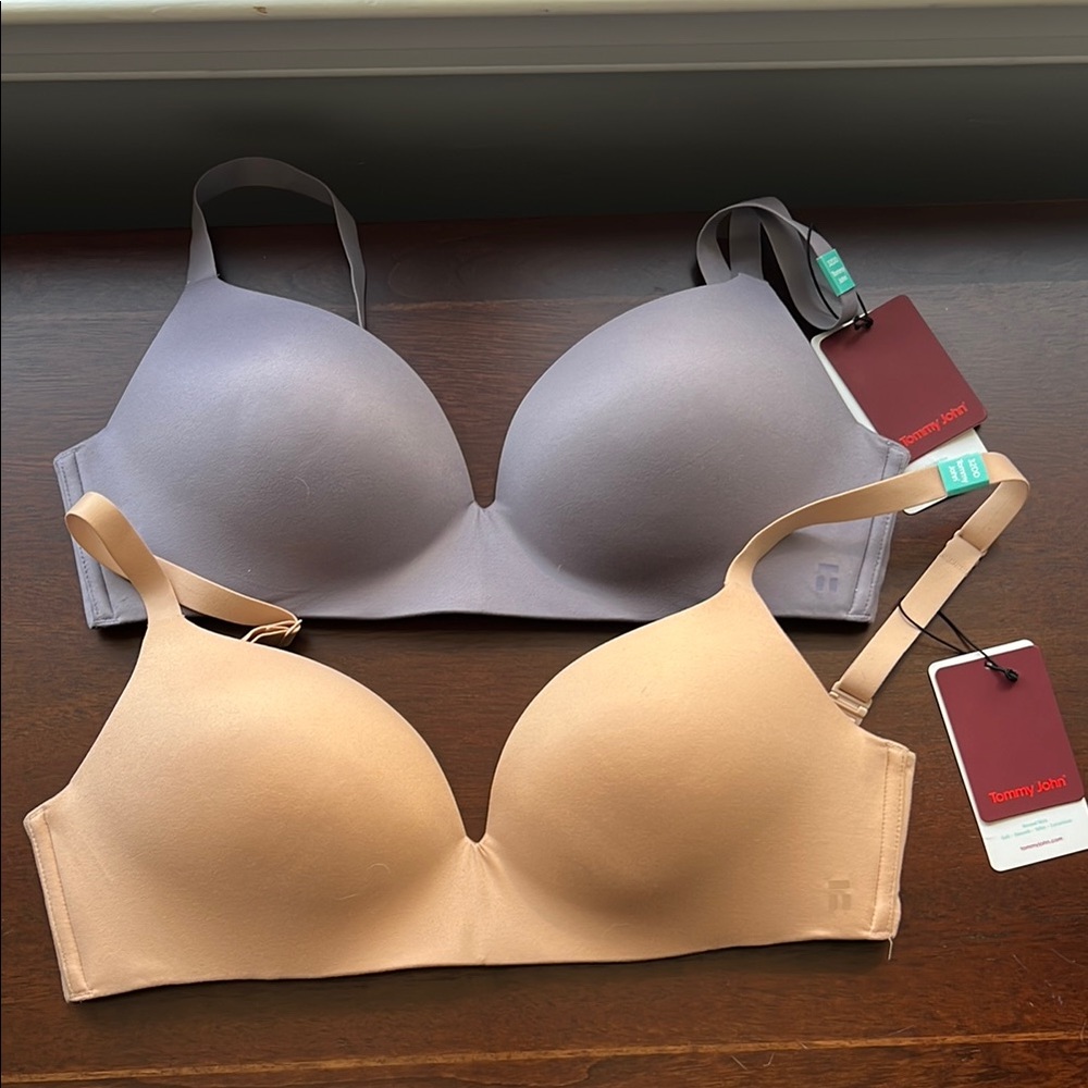 Two NWT Tommy John Bras